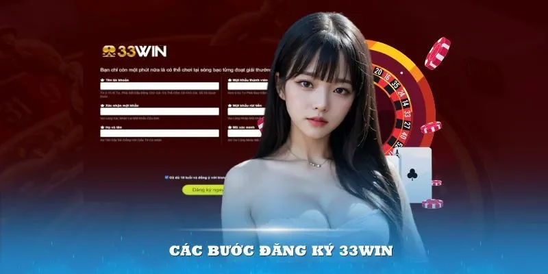 Hướng dẫn đăng ký 33Win đơn giản cho tân thủ